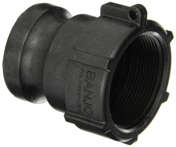 Cam Lever Coupling (A) | 2" Male Adapter X 2" Female Thread Poly Coupling | 200AB by Banjo