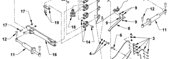 Metal Pless Part# AG9/CU3006/10-11: Wing Cylinder - Image 4