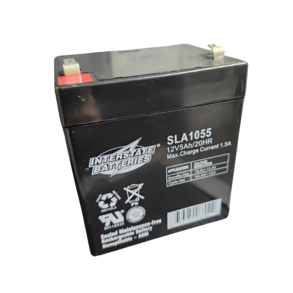 12V 5AH SLA 187 Faston battery