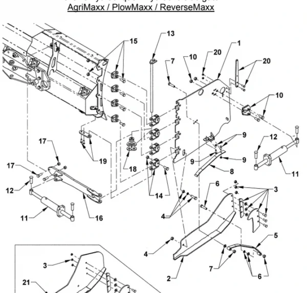 AGRIMAXX STD ABRASION SHOE LEFT 30" | Metal Pless # AG9/G30/10-2 - Image 3