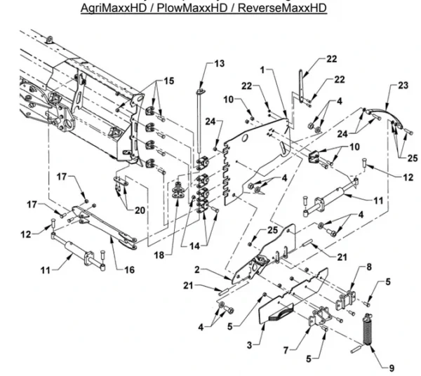 ABRASION SHOE RIGHT LEFT HD 48'' | METAL PLESS AG9/D36-48/12-3 - Image 2