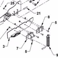 CARBIDE ABRASION SHOE RIGHT LEFT HD 48'' PBN | METAL PLESS AG9/D42-48CCE/12-3 - Image 2