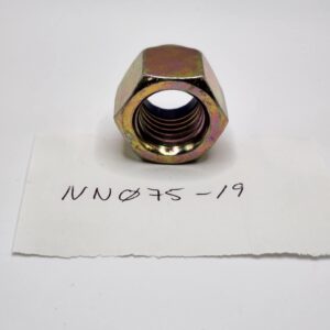 Nylon Lock Nut 3/4"-10 Gr.8 Zinc | NN075-19 | Metal Pless
