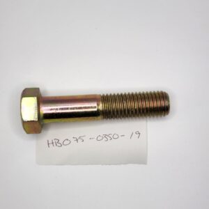 BOLT HEX 3/4"-10 x 3-1/2" GR.8 ZINC | HB075-0350-19 | METAL PLESS